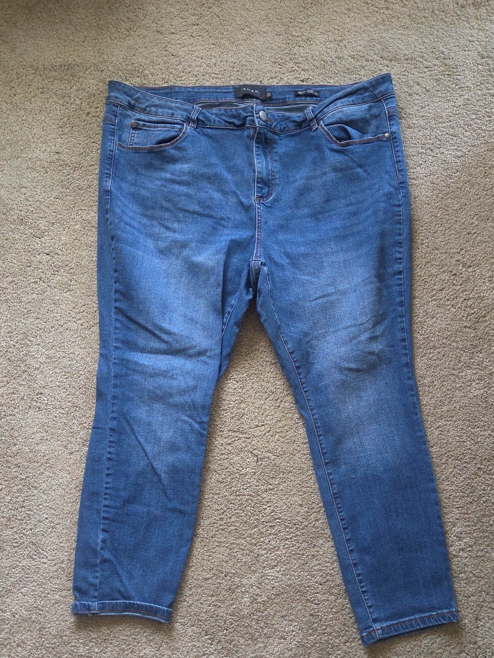Tahari Blue Ankle Crop Women's Jeans